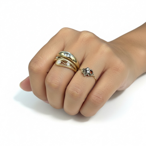 Ocean Goddess Inspired Tia Colony Diamond Ring