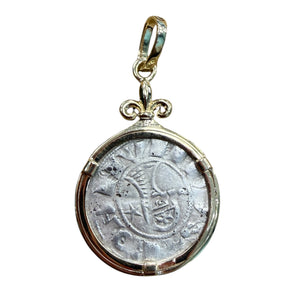 Crusader Coin - AR Denier - Bohemond III - Circa (1163-1201)