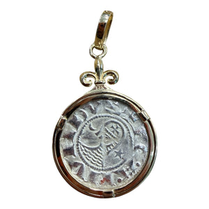 Crusader Coin - AR Denier - Bohemond III - Circa (1163-1201)