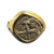 Authentic Spanish Cob - 1 Reales - Custom Ring with 18K gold bezel