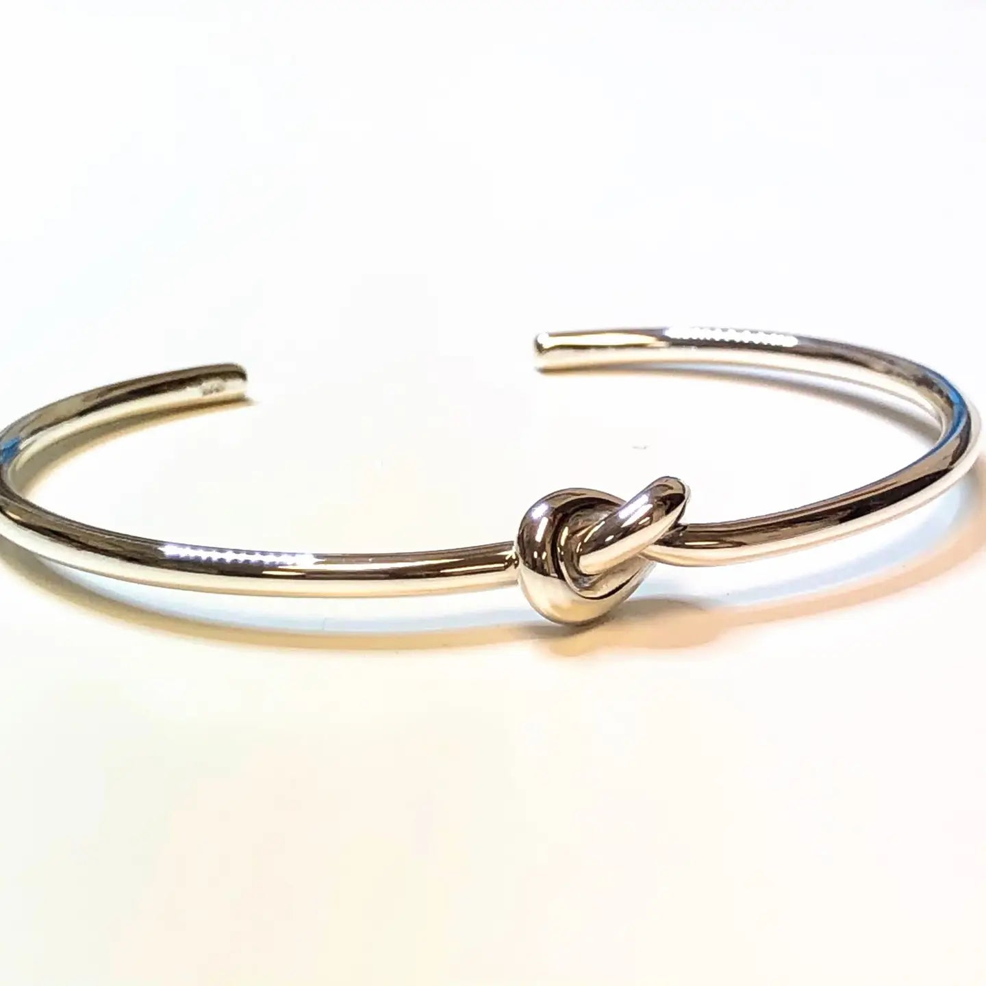 Sterling Silver Knot Cuff