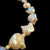 Large Multi Color Baroque Pearl Necklace w/ 14k Gold Clasp & Findings