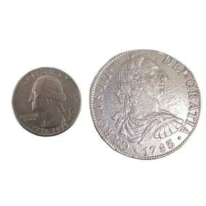 El Cazador - 8 Reale -  Dated 1783 - Grade Fine Plus