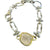 Authentic Spanish Cob - 1 Reales - Sterling Silver Bracelet w/ 18k Bezel -