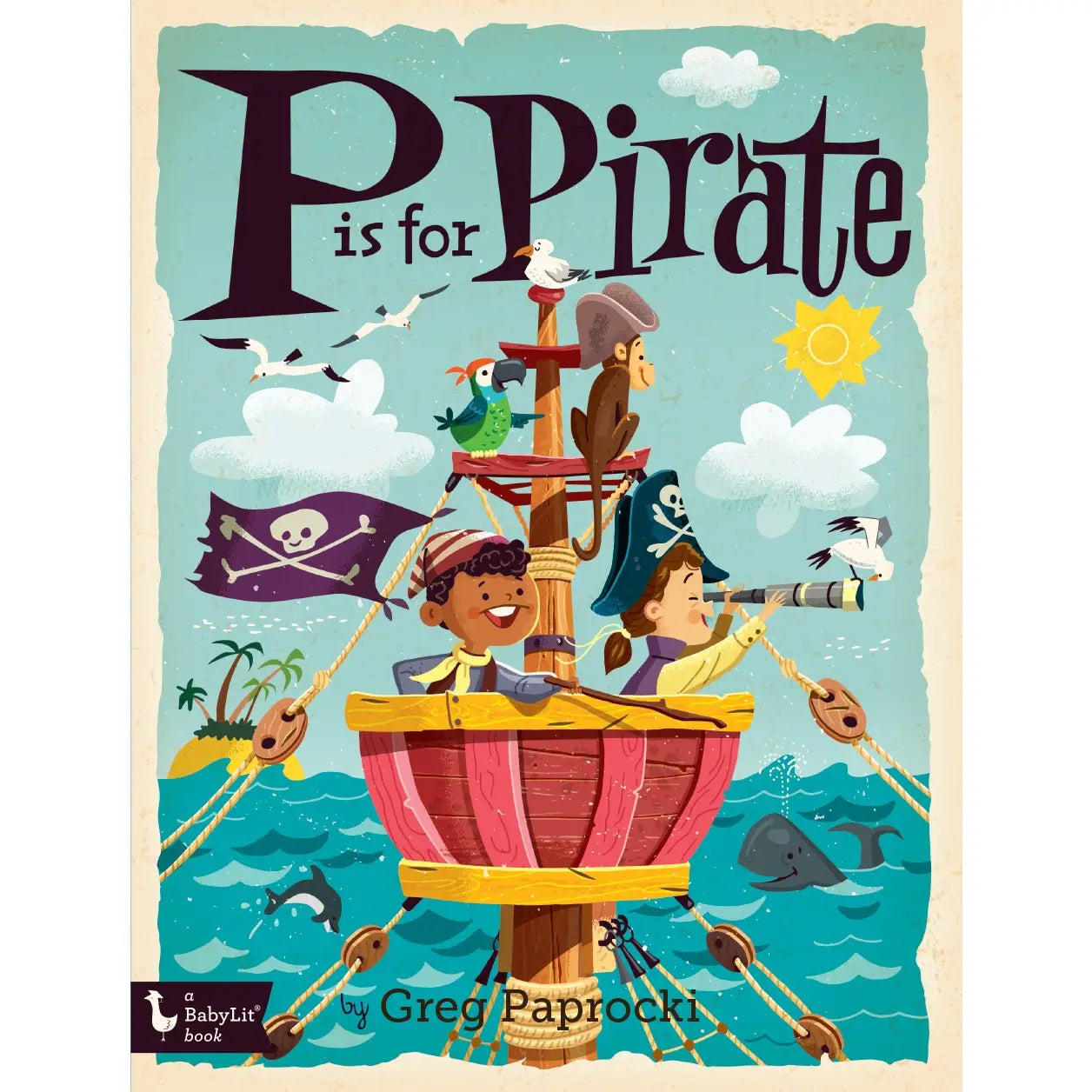 P is for pirate. Children's Book