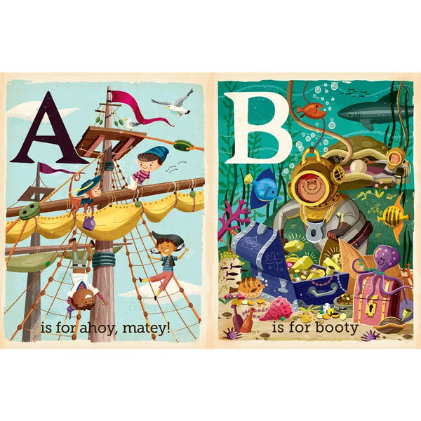 P is for pirate. Children's Book - Shipwreck Treasures of the Keys
