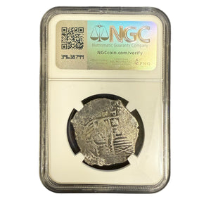 La Capitana Shipwreck - Assayer "E" Erqueta "1651" (Last shield design )
