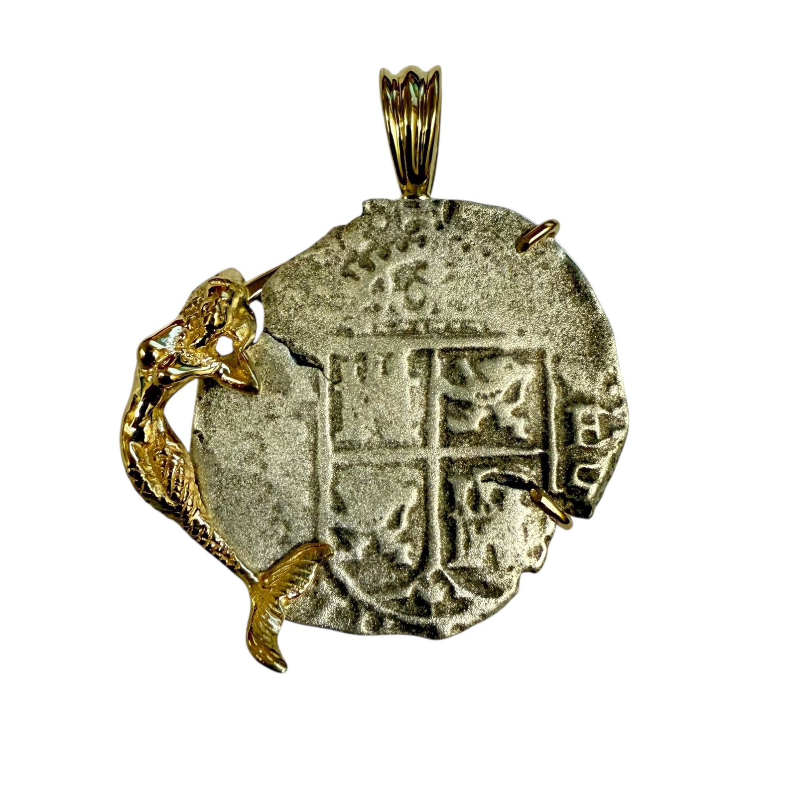 La Capitana Shipwreck -  4 Reales - Dated 1652 - RARE transitional Cob