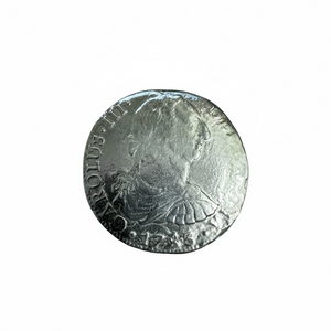 El Cazador Shipwreck - 8 Reales - Dated 1783 - Grade Fine Plus