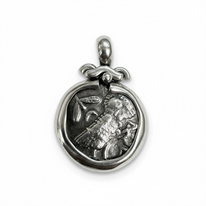 Authentic Greek Drachma - Arabian Athena and the Owl - Circa 200 BCE