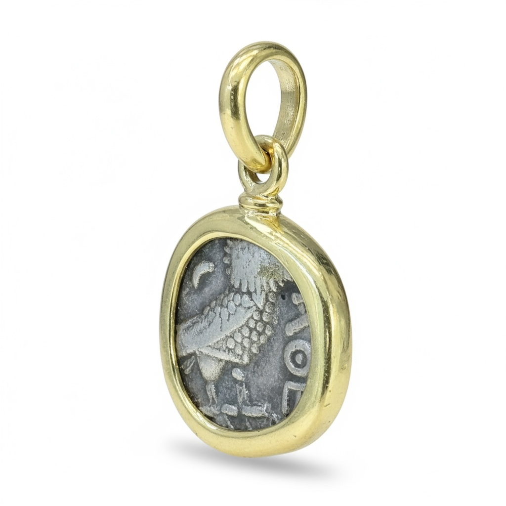 Authentic Greek Drachma - Arabian Athena and the Owl - Circa 200 BCE