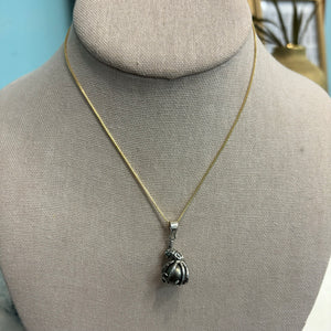 Tahitian Pearl Necklace - Presented in a Custom Sterling Silver Octopus. Chain included