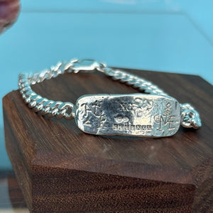 Nuestra Señora de Atocha Silver Bar Bracelet - Limited edition piece - Handcrafted from Atocha silver in its purest form