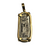 Limited Edition - Atocha Silver Bar Pendant - Mounted in 14K gold