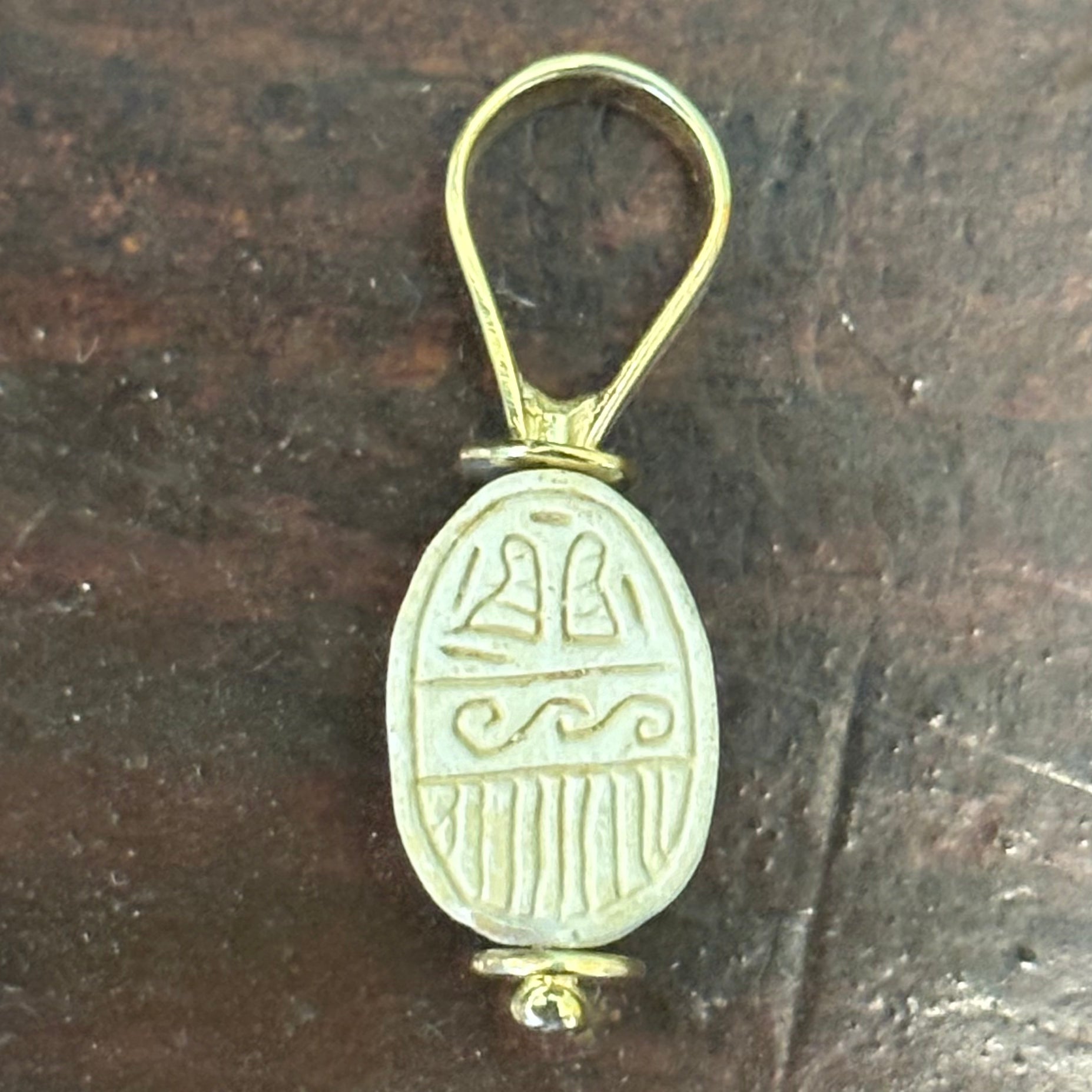 Ancient Egyptian Scarab - New Kingdom Period - Date: Circa 1550-1070 BCE