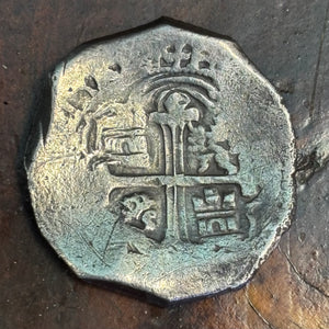 Nuestra Señora de la Pura y Limpia Concepcion ("The Concepcion") - 8 Reales - Double struck on cross side