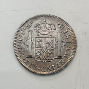 El Cazador Shipwreck - 2 Reales  - Dated 1776