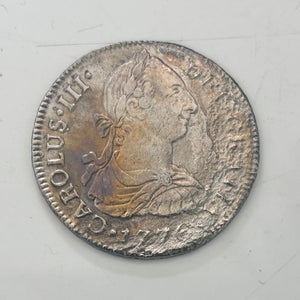 El Cazador Shipwreck - 2 Reales  - Dated 1776