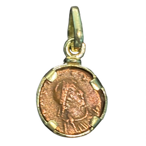 Ancient Roman - AE Bronze - Theodosius II - Circa (402-450) CE
