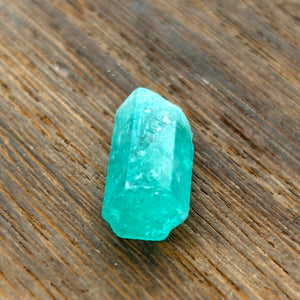 One of a Kind Mounted 1715 Fleet Uncut Colombian Shipwreck Emerald - 6.9 Carats - By NTJ