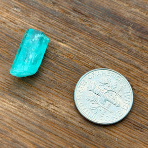 One of a Kind Mounted 1715 Fleet Uncut Colombian Shipwreck Emerald - 6.9 Carats - By NTJ