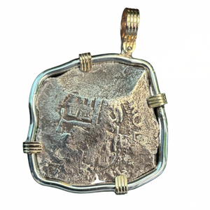 La Capitana - 8 Reales - Date: XXX(2) - Assayer "E" Erqueta  (1652-1679)
