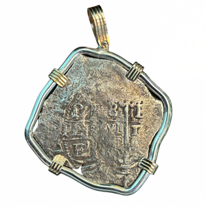 La Capitana - 8 Reales - Date: XXX(2) - Assayer "E" Erqueta  (1652-1679)