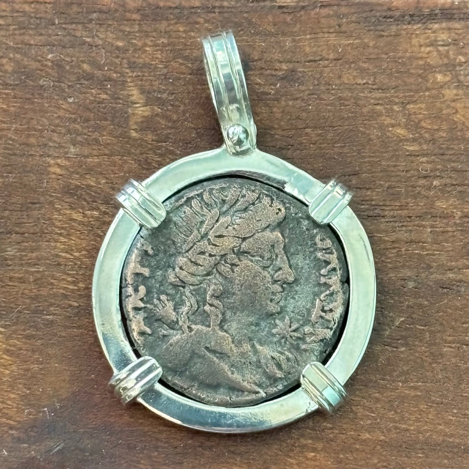 Ancient Greek Coin - AE Bronze - Bl Tetradrachma (Roman Emperor Nero) - Circa 54-68 AD