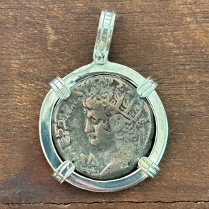 Ancient Greek Coin - AE Bronze - Bl Tetradrachma (Roman Emperor Nero) - Circa 54-68 AD