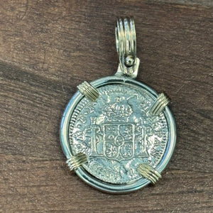El Cazador Shipwreck - 1/2 Reales - Dated 1782 - Grade Mint