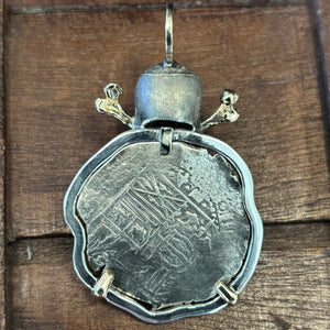 La Capitana Shipwreck - 4 Reales - Crowned "O" -  Assayer "E" (last shield design)