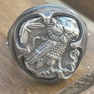 Authentic Greek - AR Tetradrachm - ( Athena and the Owl) -  Circa 200 BCE