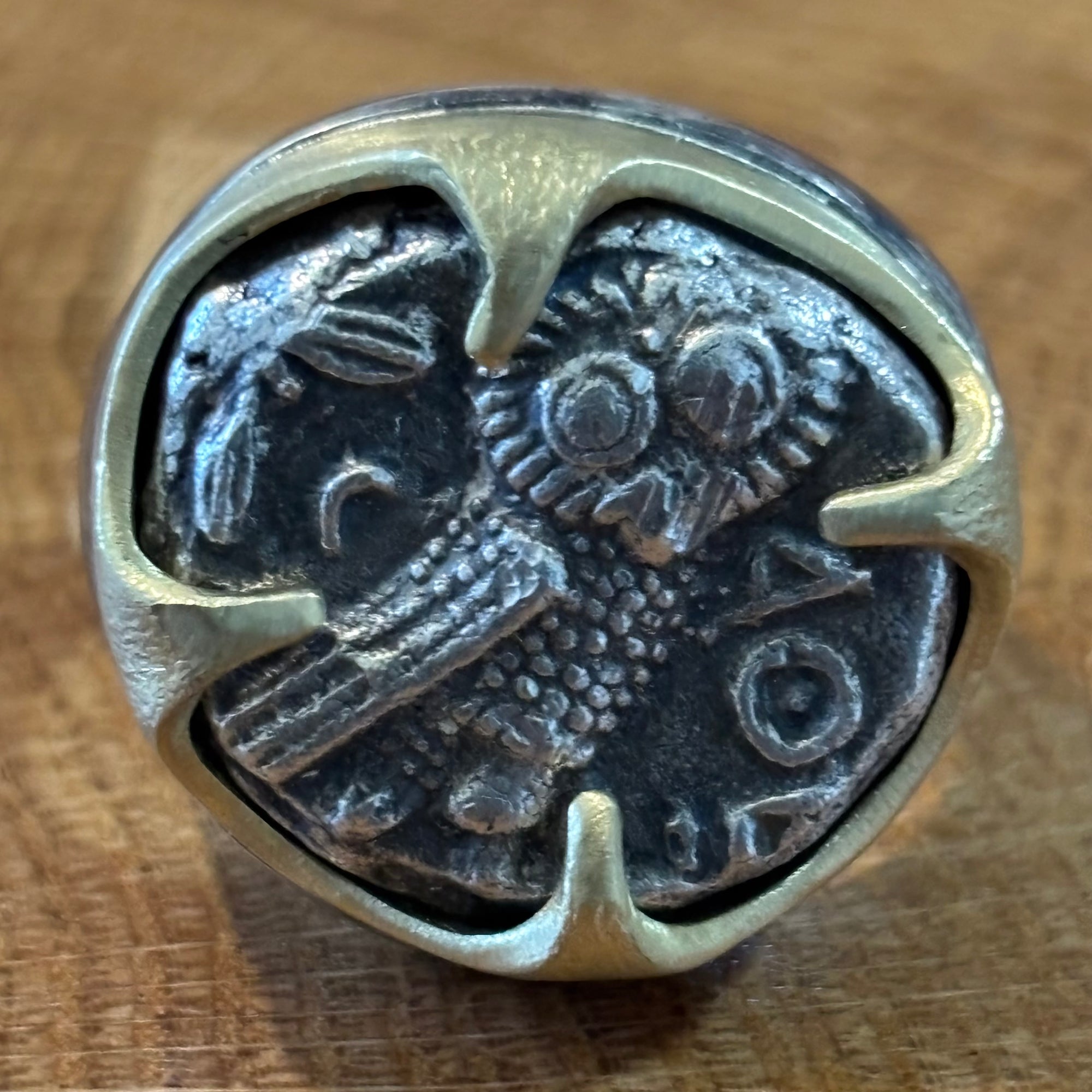 Authentic Greek - AR Tetradrachma - (Athena and the Owl) -  Circa 200 BCE