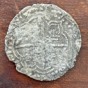 Nuestra Señora de Atocha - 8 Reales - State of Florida certificate - Assayer "T" Tapia