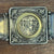 Authentic Spanish Cob - 1  Reales -  Leather bracelet with sterling silver bezel - Assayer "R"
