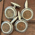 Roman Bronze - AE Bronze - Sterling Silver cuff links