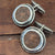 Roman Bronze - AE Bronze - Sterling Silver cuff links