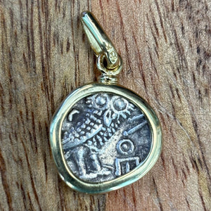 Authentic Greek Drachma - Arabian Athena and the Owl - Circa 200 BCE