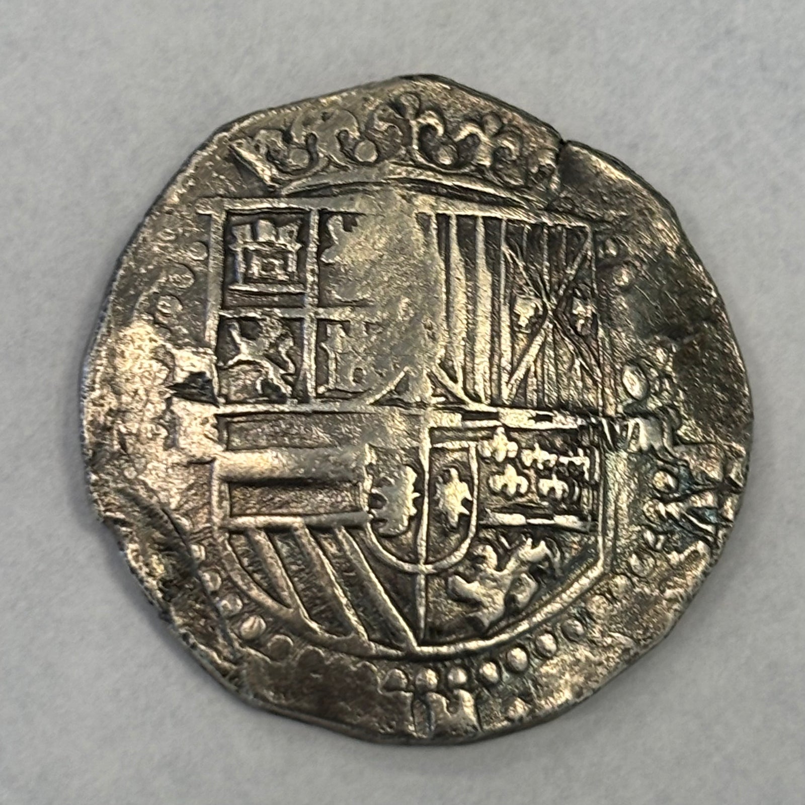 Nuestra Senora de Atocha Shipwreck - 8 Reales - Grade 1 - Assayer "R"