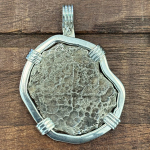 Santa Margarita Shipwreck - 8 Reales - Sterling Silver Mount