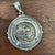 Authentic Spanish Cob - "Beachcomber Series" - 2 Reales - Mounted in Sterling Silver