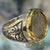 Ancient Greek - AR Drachma -  Alexander the Great Ring - Size 11