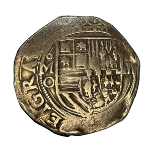 Authentic Spanish Cob - Private Collection - 4 Reales - Grade 1 - Assayer "O"