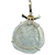 Authentic Spanish Cob - 4 Reales - Assayer "Q"  (1612-1616) - Presented in 14K skull and crossbones with Ruby accented  eyes