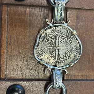 La Capitana Shipwreck - 8 Reales -  Crowned "L" - Dated XX50