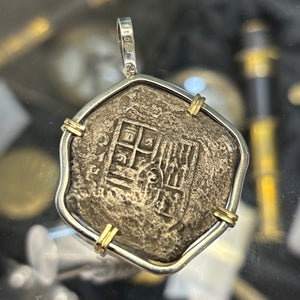 Señora de la Pura y Limpia Concepcion- "The Concepcion" - 8 Reales - Assayer "P"