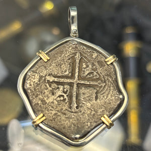 Señora de la Pura y Limpia Concepcion- "The Concepcion" - 8 Reales - Assayer "P"