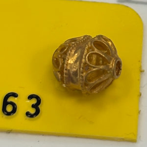 Santa Margarita (5) Five Piece Set of 24 Carat Gold Artifacts