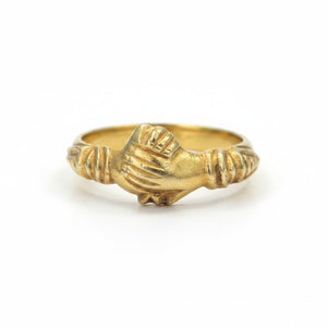 1715 Spanish Plate Fleet Shipwreck - Gold "Fede" ring.