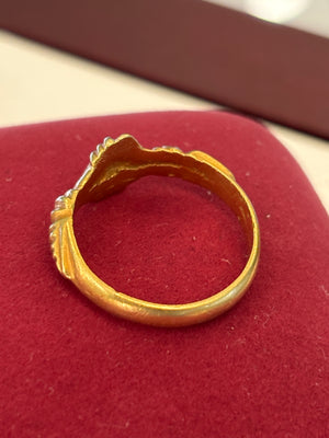 1715 Spanish Plate Fleet Shipwreck - Gold "Fede" ring.